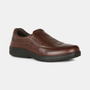 Hush Puppies Brown Slip On Formal Shoes For Men